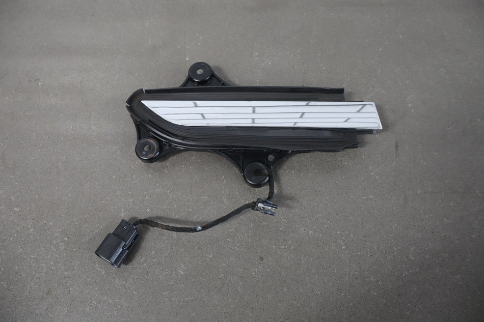16-20 OEM Tesla Model X Rear Right Passenger Falcon Door Handle Chrome