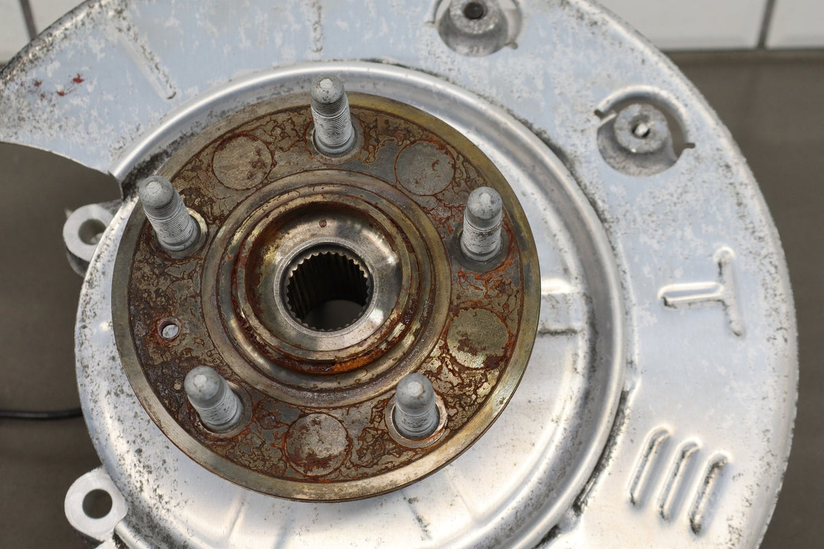 16-20 OEM Tesla Model X Rear Right Passenger Suspension Knuckle Spindle W/ Hub