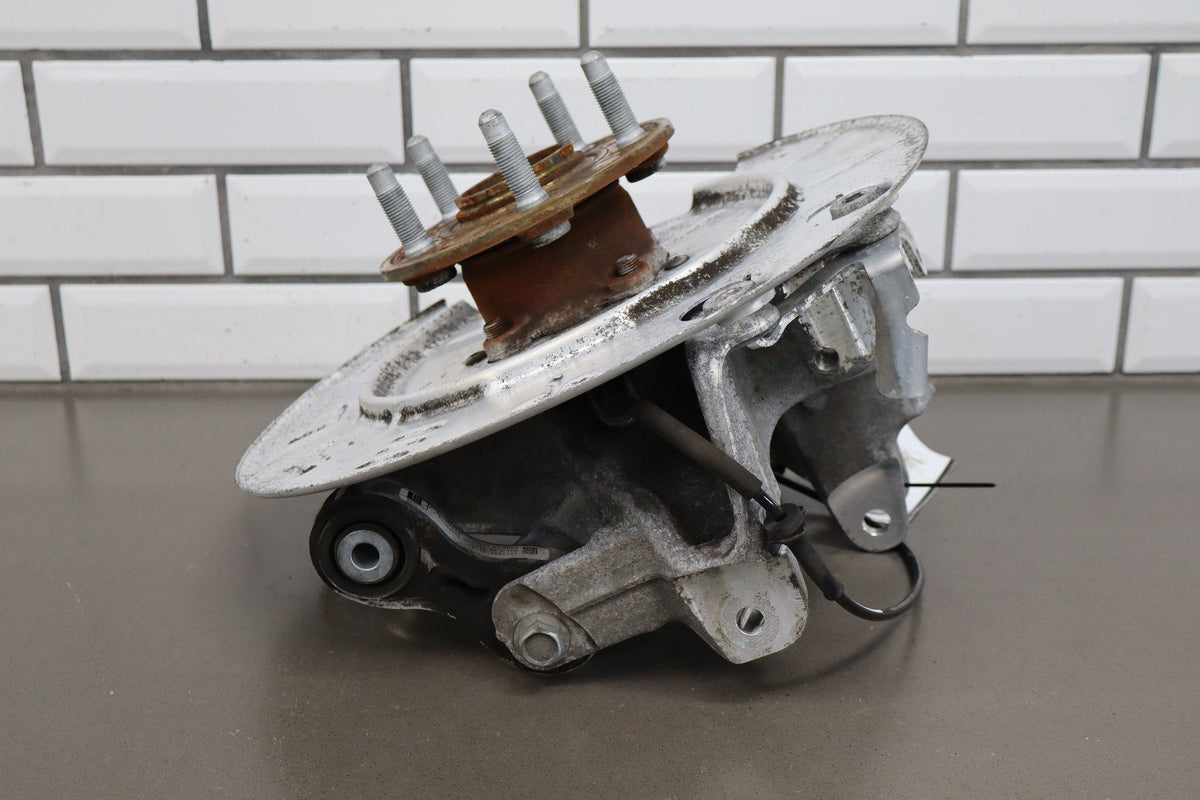 16-20 OEM Tesla Model X Rear Right Passenger Suspension Knuckle Spindle W/ Hub