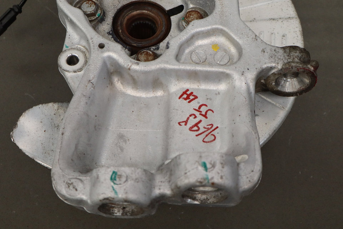 16-20 Tesla Model S AWD Driver Left Front Spindle Knuckle OEM