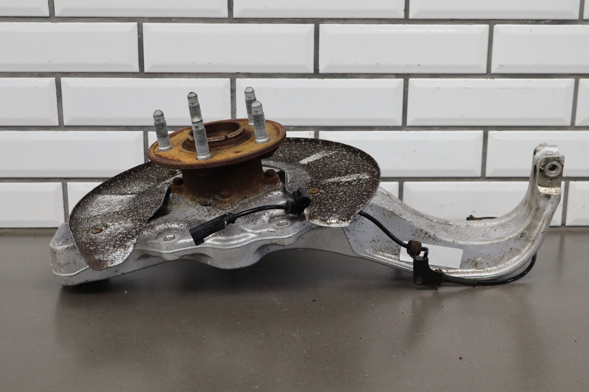 16-20 Tesla Model S AWD Driver Left Front Spindle Knuckle OEM