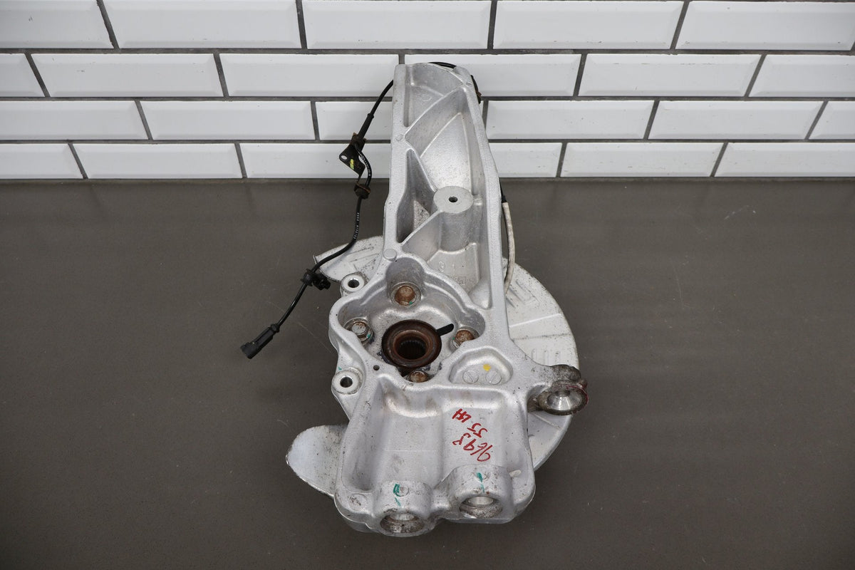 16-20 Tesla Model S AWD Driver Left Front Spindle Knuckle OEM
