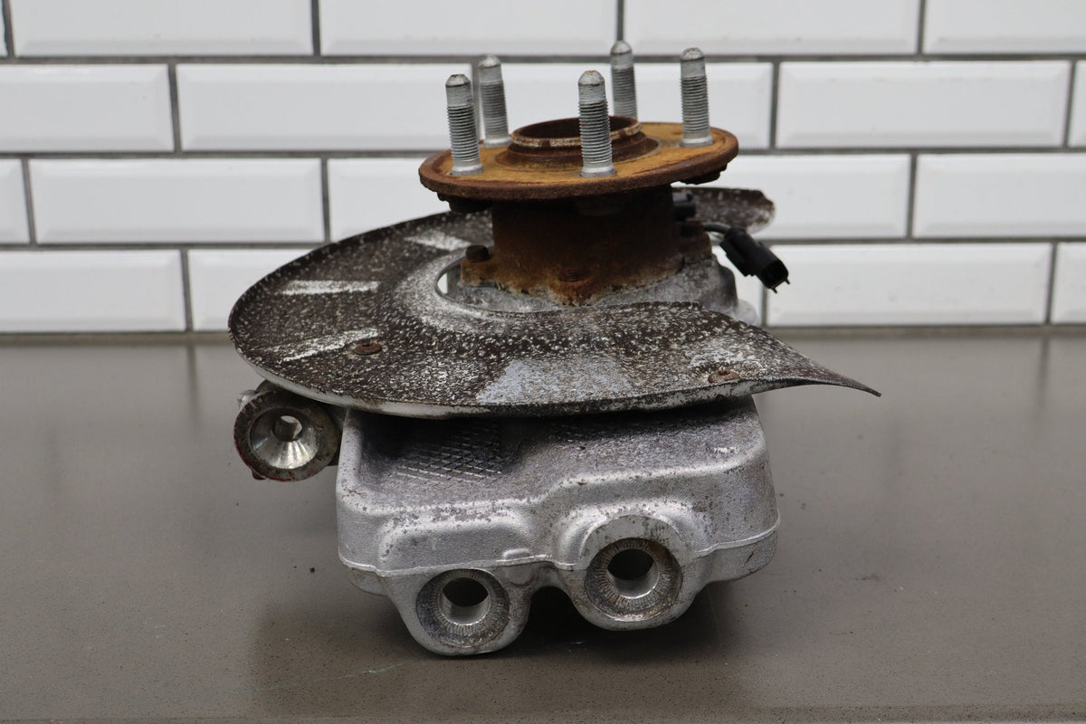 16-20 Tesla Model S AWD Driver Left Front Spindle Knuckle OEM