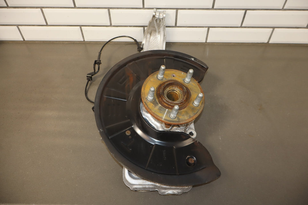 16 - 20 Tesla Model S AWD Driver Left Front Spindle Knuckle OEM