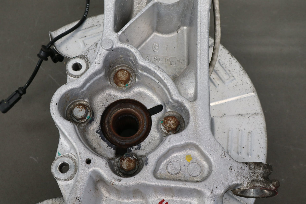 16-20 Tesla Model S AWD Driver Left Front Spindle Knuckle OEM