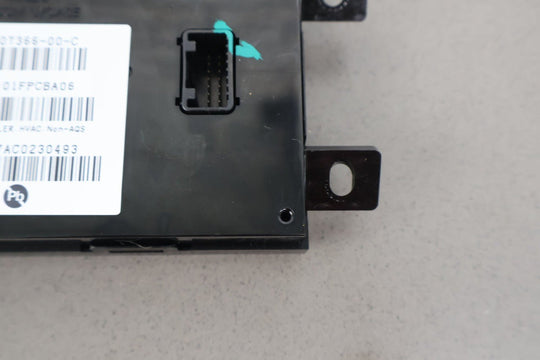 16 - 20 Tesla Model X Climate Control Module (6007366 - 00 - C ) OEM