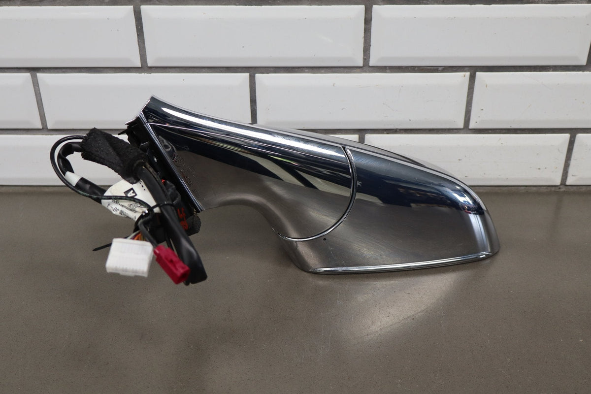 16-20 Tesla Model X Left Rear View Door Mirror Midnight Silver Metallic PMNG