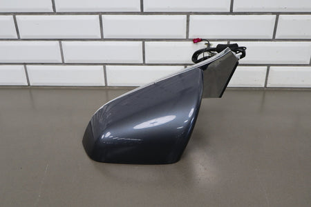 16-20 Tesla Model X Left Rear View Door Mirror Midnight Silver Metallic PMNG