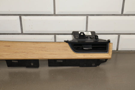 16-20 Tesla Model X Light Woodgrain Dash Trim Kit 3pc OEM