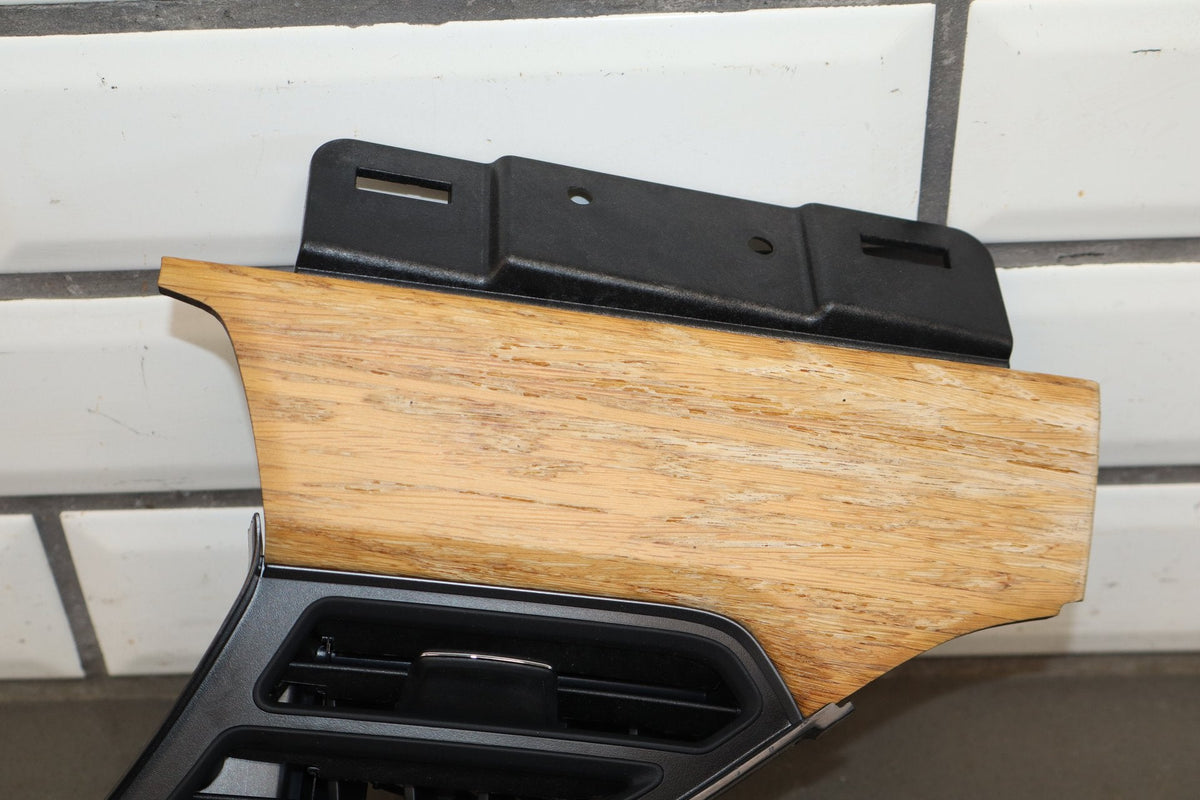16-20 Tesla Model X Light Woodgrain Dash Trim Kit 3pc OEM