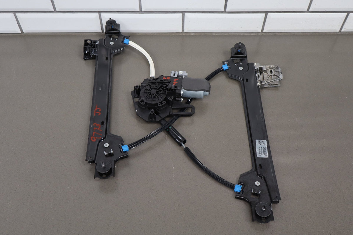 16-20 Tesla Model X Rear Left Falcon Door Window Regulator & Motor