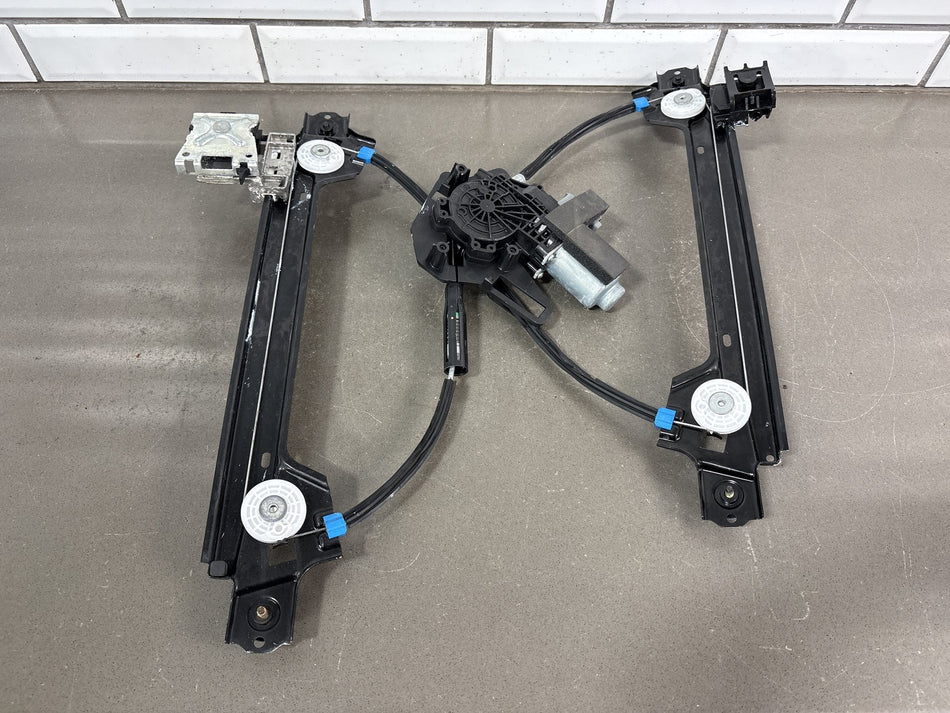 16-20 Tesla Model X Rear Left Falcon Door Window Regulator & Motor