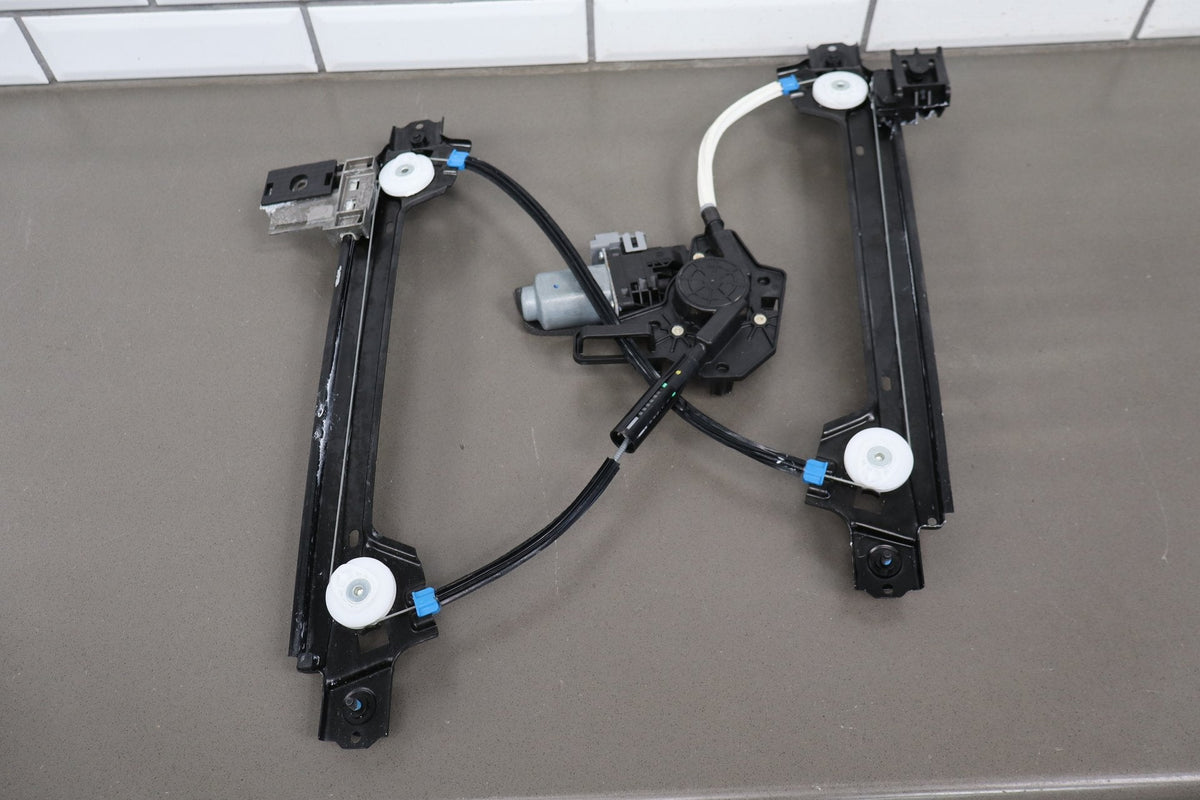 16-20 Tesla Model X Rear Left Falcon Door Window Regulator & Motor