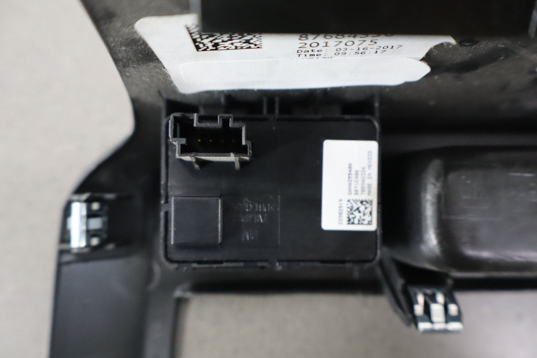 16 - 22 Chevy Colorado Dash Mounted Heated Seat Switch Panel OEM