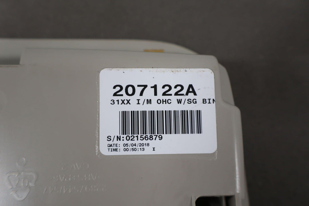 16 - 22 Chevy Colorado Overhead Roof Console Neutral OEM