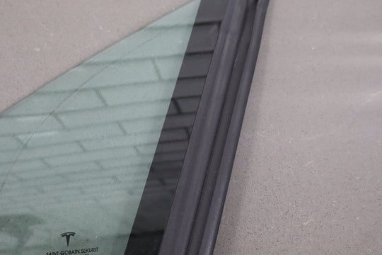 16 - 23 OEM Tesla Model X Front Left Driver Side Quarter Door Window Glass
