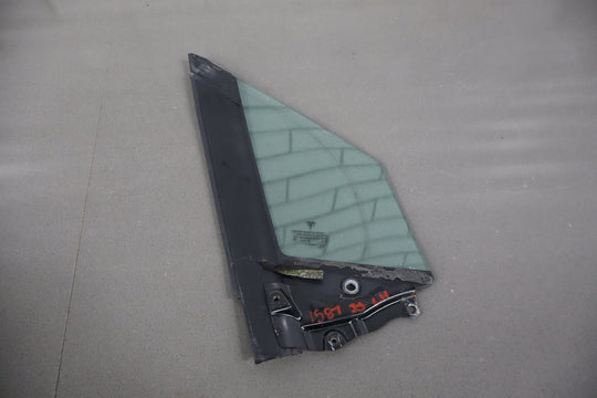 16 - 23 OEM Tesla Model X Front Left Driver Side Quarter Door Window Glass