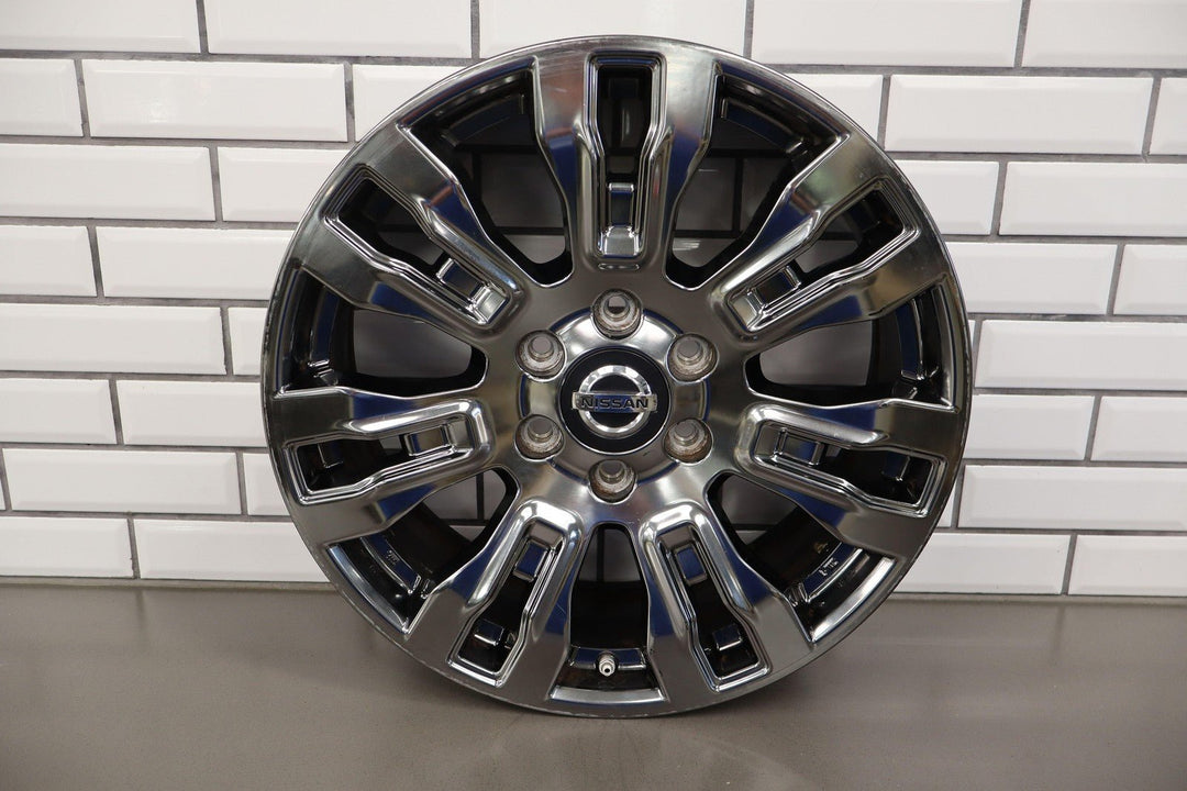 16 - 24 Nissan Titan XD Single 20x7.5 7 - Spoke Chrome Wheel