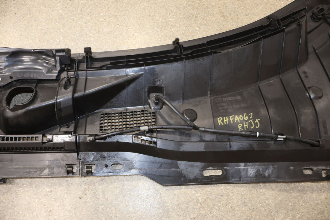 17 - 20 Fiat 124 Spider 2 Piece OEM Cowl Vent Panel (Textured Black) No Seal