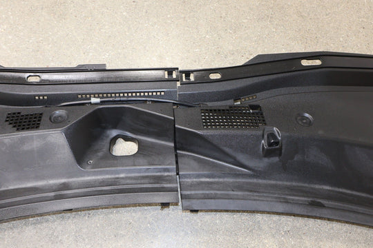 17 - 20 Fiat 124 Spider 2 Piece OEM Cowl Vent Panel (Textured Black) No Seal