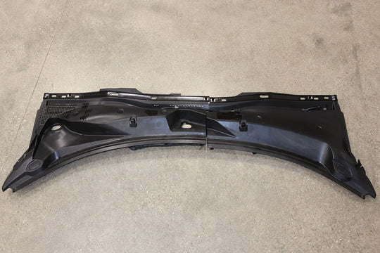 17 - 20 Fiat 124 Spider 2 Piece OEM Cowl Vent Panel (Textured Black) No Seal