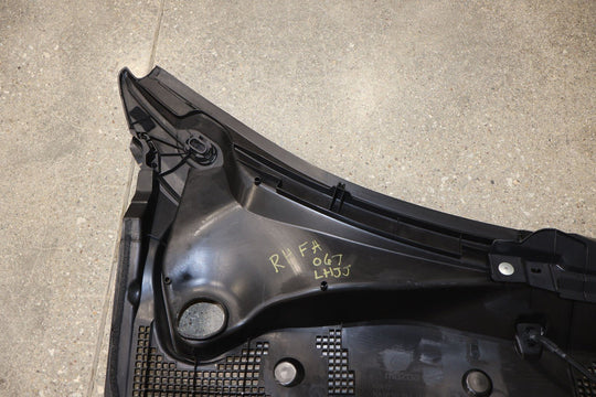 17 - 20 Fiat 124 Spider 2 Piece OEM Cowl Vent Panel (Textured Black) No Seal