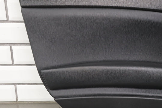 17 - 20 Fiat 124 Spider Left LH Interior Door Trim Panel Black Nero (X9)