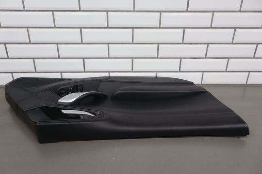 17 - 20 Fiat 124 Spider Left LH Interior Door Trim Panel Black Nero (X9)