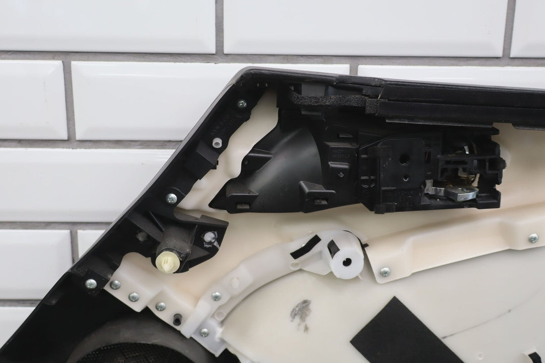 17 - 20 Fiat 124 Spider Left LH Interior Door Trim Panel Black Nero (X9)