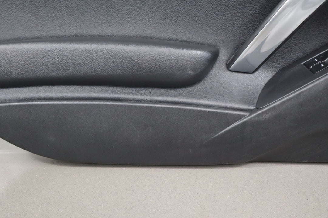 17 - 20 Fiat 124 Spider Left LH Interior Door Trim Panel Black Nero (X9)