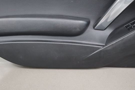 17 - 20 Fiat 124 Spider Left LH Interior Door Trim Panel Black Nero (X9)