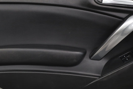 17 - 20 Fiat 124 Spider Left LH Interior Door Trim Panel Black Nero (X9)