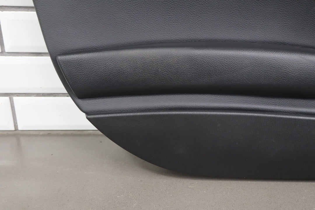 17 - 20 Fiat 124 Spider Left LH Interior Door Trim Panel Black Nero (X9)