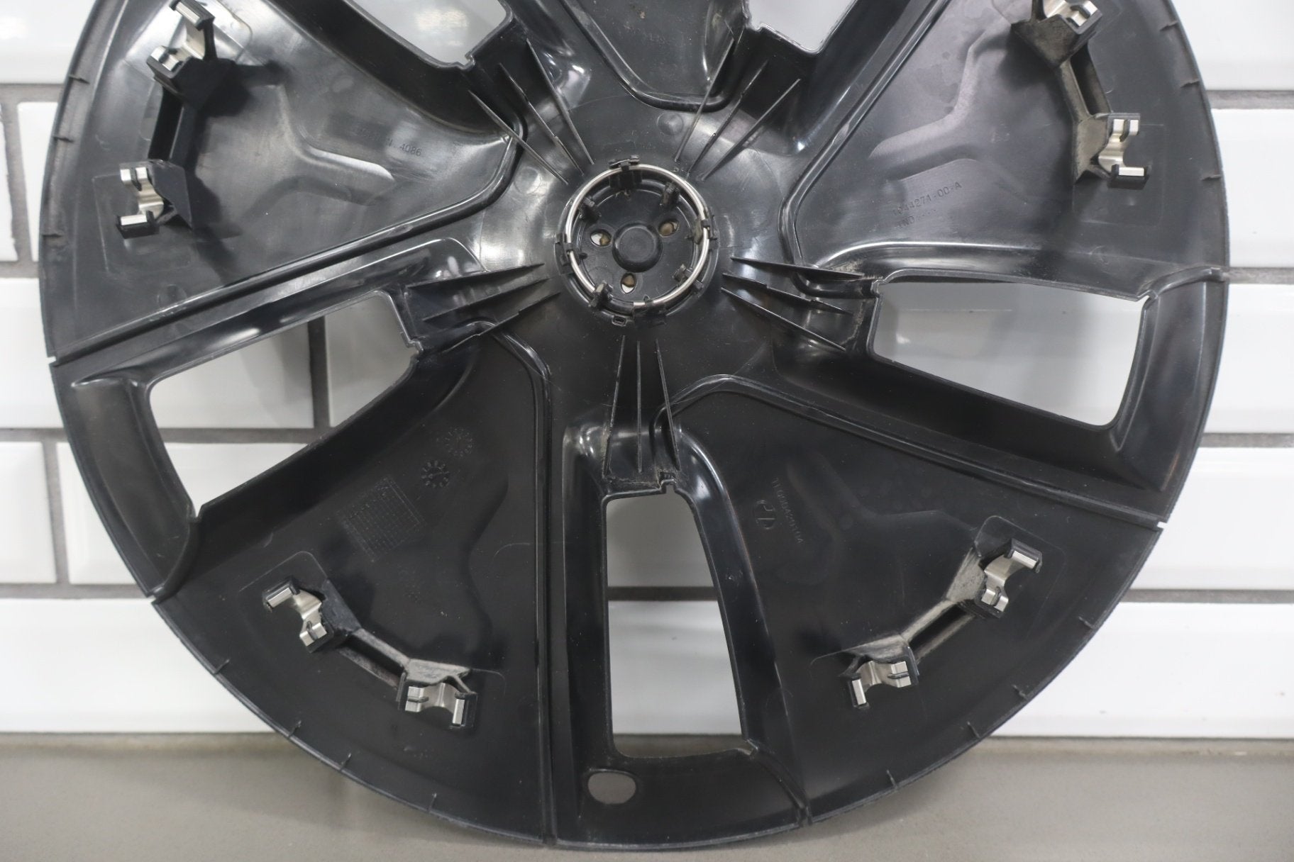 17-23 Tesla Model 3 Wheel Cover/Hub Cap OEM 18" Aero Wheels Dark Gray