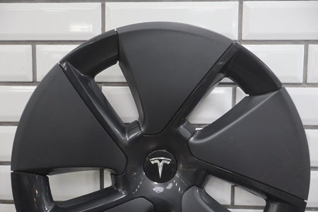 17-23 Tesla Model 3 Wheel Cover/Hub Cap OEM 18" Aero Wheels Dark Gray