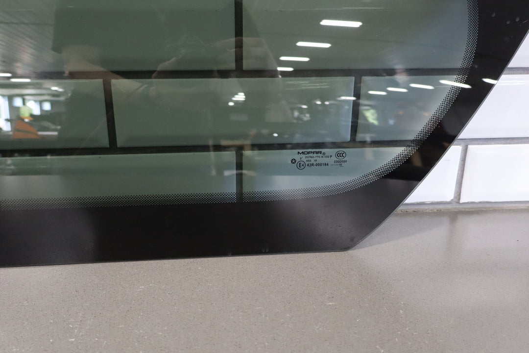 17 - 24 Chrysler Pacifica Driver Left LH Rear Quarter Glass / Window 68238495AC