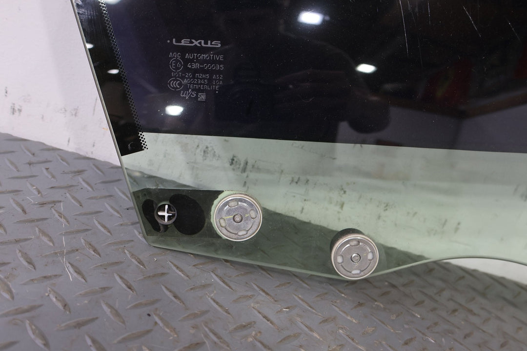 18 - 19 Lexus LC500 Right RH Passenger Door Window Glass (Self Tint) Glass Only