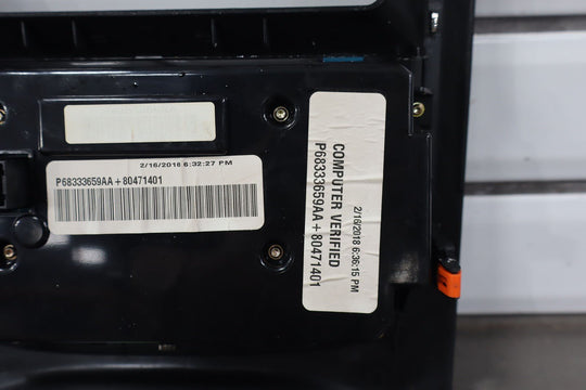 18 - 20 Dodge Durango SRT - 8 Climate Control Assembly OEM