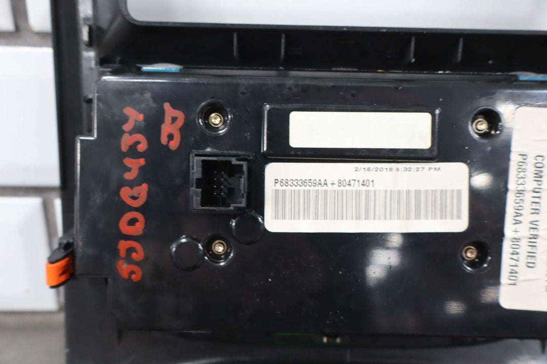 18 - 20 Dodge Durango SRT - 8 Climate Control Assembly OEM