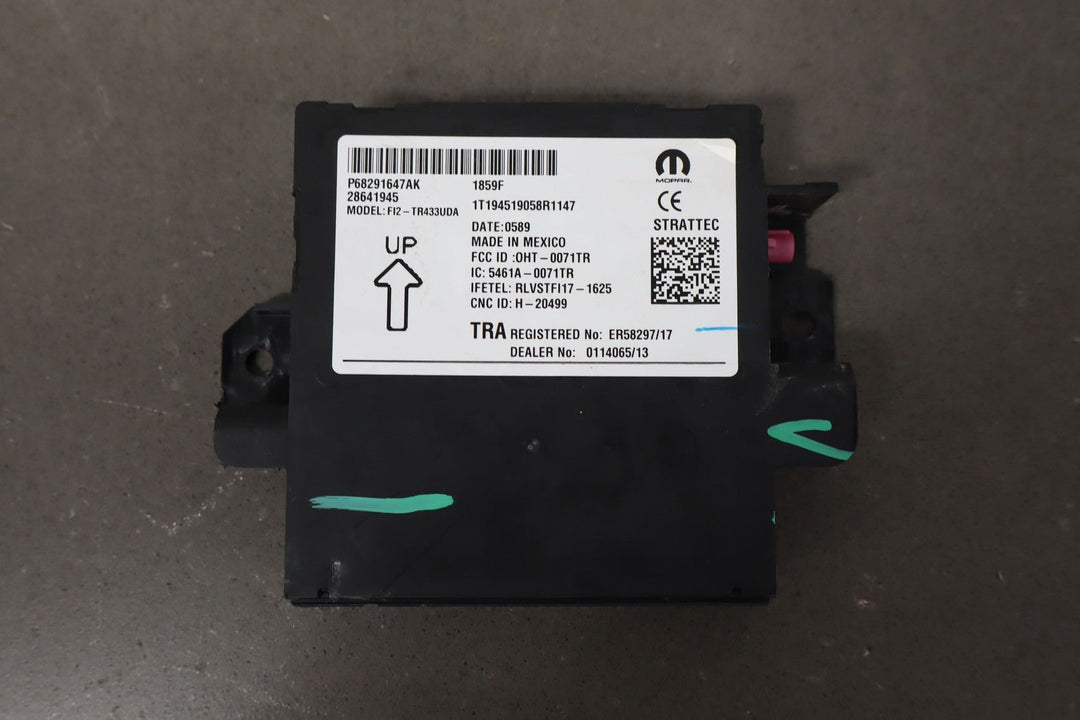 18 - 20 Ram 1500 Wireless Receiver Control Module 68291647AK