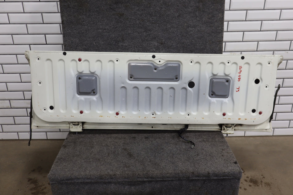 1991-1998 Toyota Land Cruiser Decklid/Tailgate White 040