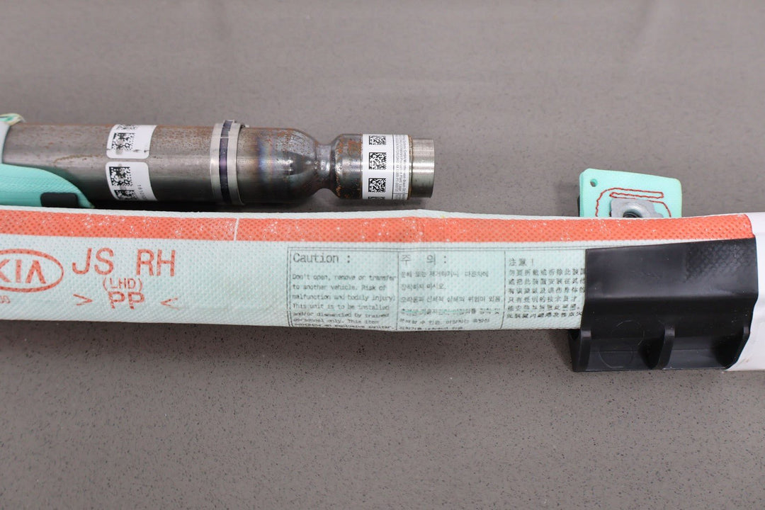 19 - 20 Hyundai Veloster Right Passenger Curtain Airbag OEM