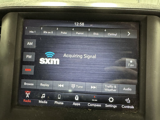 19 - 20 Ram 3500 8.4" UConnect 4 Navigation Touch Screen (68399198AF) Tested