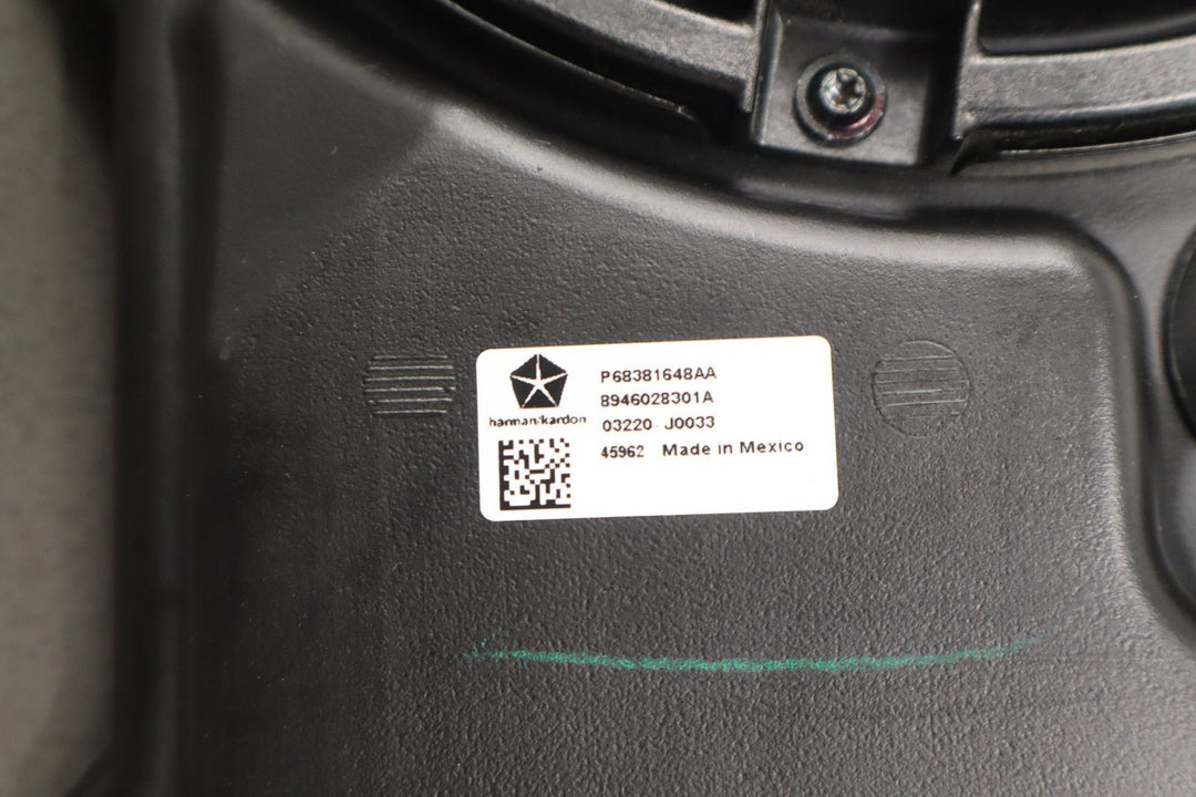 19 - 22 Ram 2500 / 3500 OEM Alpine Subwoofer Speaker W/ Enclosure (68381648AA)