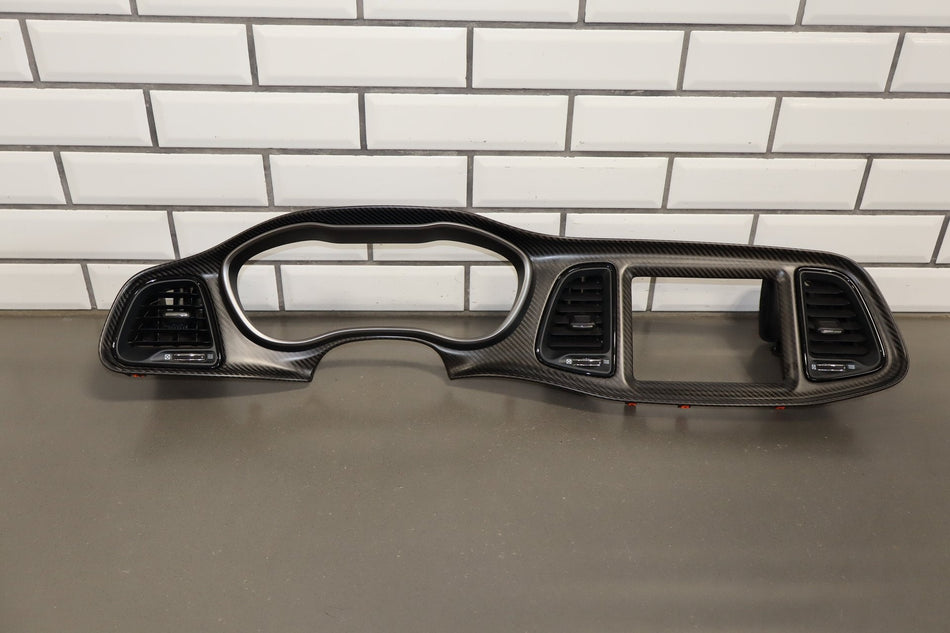 19-23 Dodge Challenger Scat Pack SRT8 Speedometer Bezel Trim OEM 6LH88AAAAA