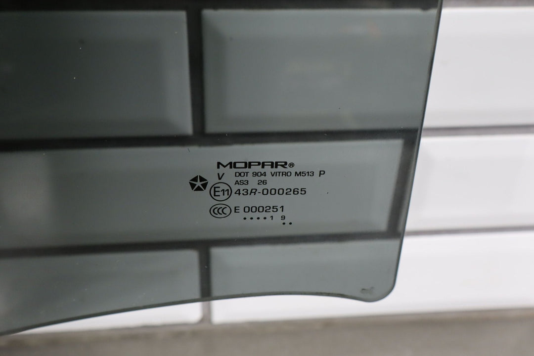19 - 24 Ram 1500 (6 Lug) Right Rear Door Glass Crew Cab Window OEM Tinted