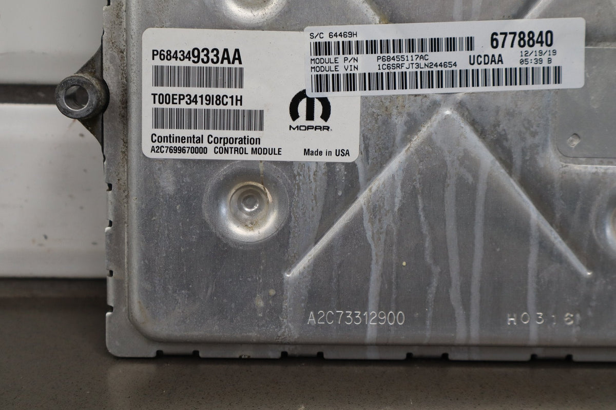 19-24 Ram 1500 (DT) 5.7 Engine Computer Non-eTorque