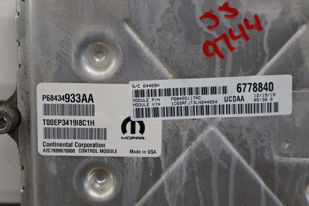 19-24 Ram 1500 (DT) 5.7 Engine Computer Non-eTorque