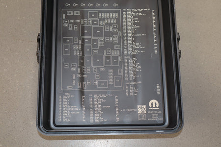19-24 Ram 1500 (DT) 5.7 Engine Fuse Box
