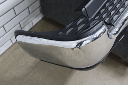 19-24 Ram 1500 (DT) Complete Rear Step Bumper Chrome Dual Exhaust Park Assist